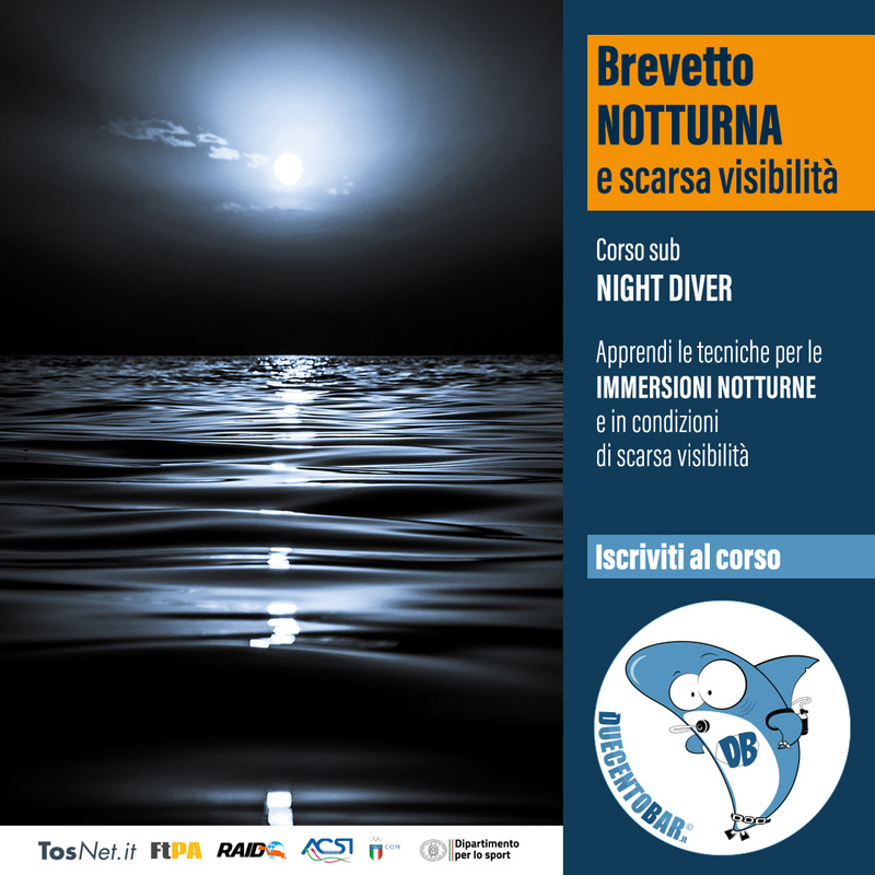 CORSO SUB NOTTURNA