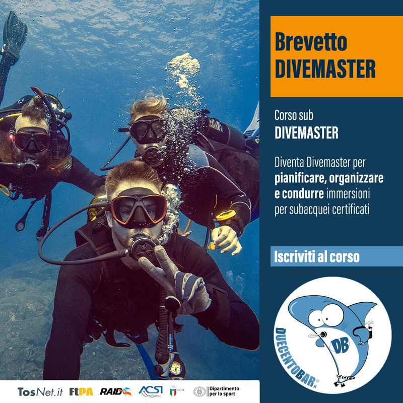 CORSO SUB DIVEMASTER